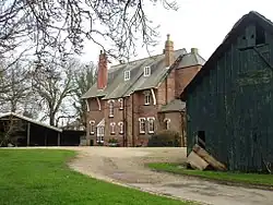 Former rectory in Bewholme, East Riding of Yorkshire. Designed by William Burges.