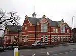 Bexley College (former Erith Technical Institute) including attached walls railings and gatepiers