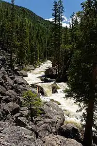 Poudre Canyon on the Cache la Poudre-North Park Scenic Byway