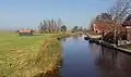 Ditch in the polder near Graft