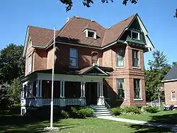 Exterior view of the Billy Bishop Home and Museum