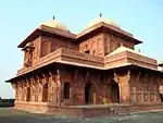 Fatehpur Sikri: Hospital at the corner of Birbal's House