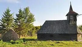 Wooden church in Boia Bârzii