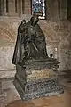 Monument in bronze to Bishop Edward King at Lincoln Cathedral by William Blake Richmond (1913).