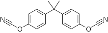 Bisphenol A cyanate ester