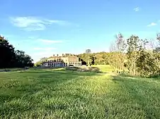 Blackborough House from Parkland.