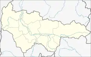 Sovetsky is located in Khanty–Mansi Autonomous Okrug