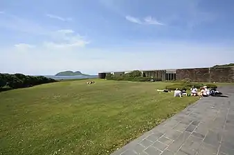 The Blasket Centre with the Blasket Islands visible in the distance