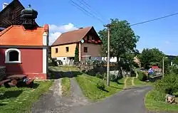 Hrádečná, a part of Blatno