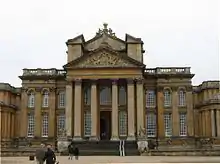 North portico, Blenheim Palace