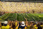 Michigan Marching Band's Block M