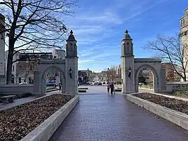 Sample Gates and Kirkwood looking toward downtown