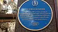 Blue plaque, County Arcade, Leeds (1st December 2017)