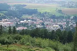 View of Žulová from Boží hora