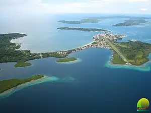 Bocas del Toro Archipelago map.png