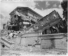 Like many other buildings in Manila, the Legislative Building was not spared from heavy shelling and bombing