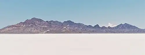 Jenkins Peak (left), Graham Peak (center), and Cobb Peak to the right.