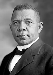 Photographic portrait of Booker T. Washington