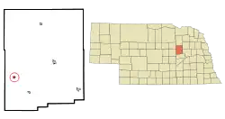 Location of Primrose, Nebraska