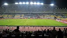 Borg El Arab Stadium during a friendly match in March 2017.