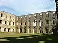 The interior of Borgholm Castle