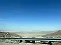 Borrego Springs and the surrounding desert as seen from the descent near the Montezuma Valley Road lookout.