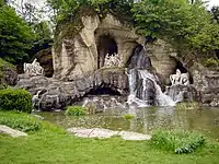 Bosquet of the baths of Apollo, in the gardens of Versailles