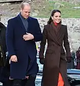 The Prince and Princess of Wales in Boston ahead of the 2022 awards ceremony