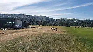 Boulcott's Farm Heritage Golf Club makes up a large area of the Boulcott suburb.