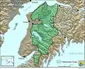 The Boundaries of the Refuge within the Kenai Peninsula