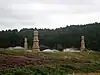 Stone towers and yurts