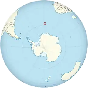 Map of Bouvet Island