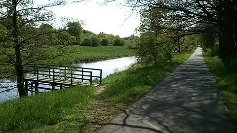 Along the Brabrandstien pathway