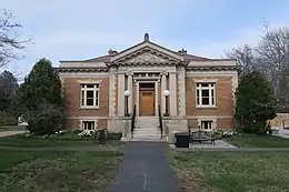 Brainerd Memorial Library, Haddam, Connecticut, 1906–08.