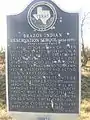 Brazos Indian Reservation School Texas Historical Marker