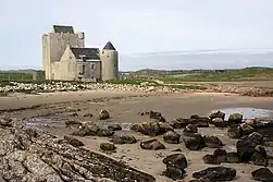 The 15th-century Breachacha Castle