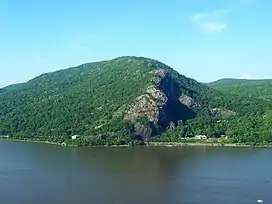 Breakneck Ridge is one of the most scenic features of the Hudson Highlands on the Patent's western extreme along the Hudson