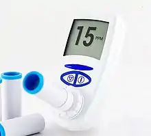 Breath carbon monoxide device