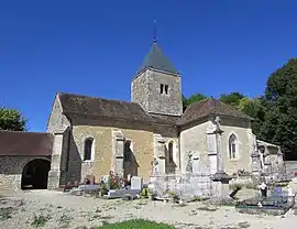 The church in Briaucourt