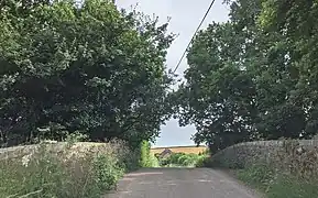 Bridge over abandoned railway