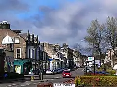 Bridge of Allan in north-east Stirlingshire