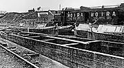 Tramway bridge at Woodlands Wharf