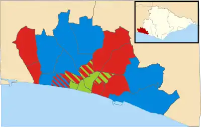 2015 results map