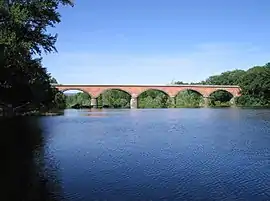 Bridge over the Allier