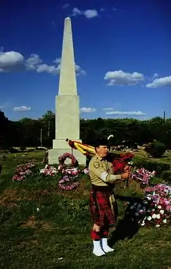 Rockville Cemetery and Bristol and Mexico Monument