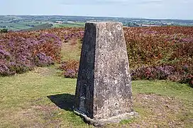 Hadborough trig point.