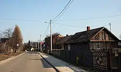 Road through the village