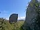 Two large stones, remnant of a stone circle