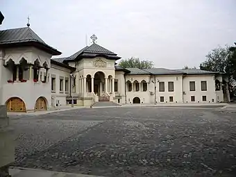 Palace of the Patriarchate, Bucharest, by George Simota, 1932-1936