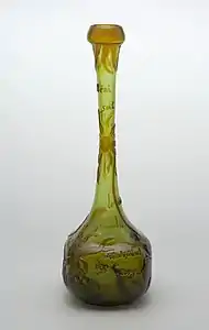 Bud vase by Émile Gallé (1900)